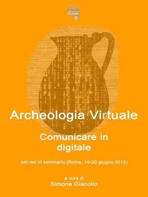 cover image of Archeologia Virtuale